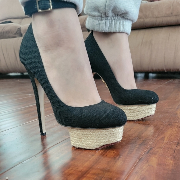 Charlotte Olympia Espadrille platform - Picture 4 of 8